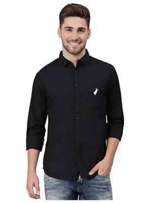 Rabbit be bold men’s cotton shirt