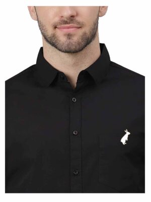 Rabbit be bold men’s cotton shirt