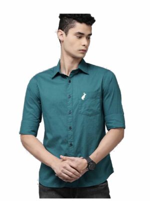 Rabbit be bold men’s cotton shirt