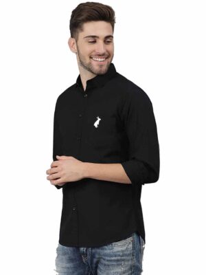 Rabbit be bold men’s cotton shirt